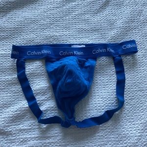 Calvin Klein - Blue Jockstrap - Large 💦